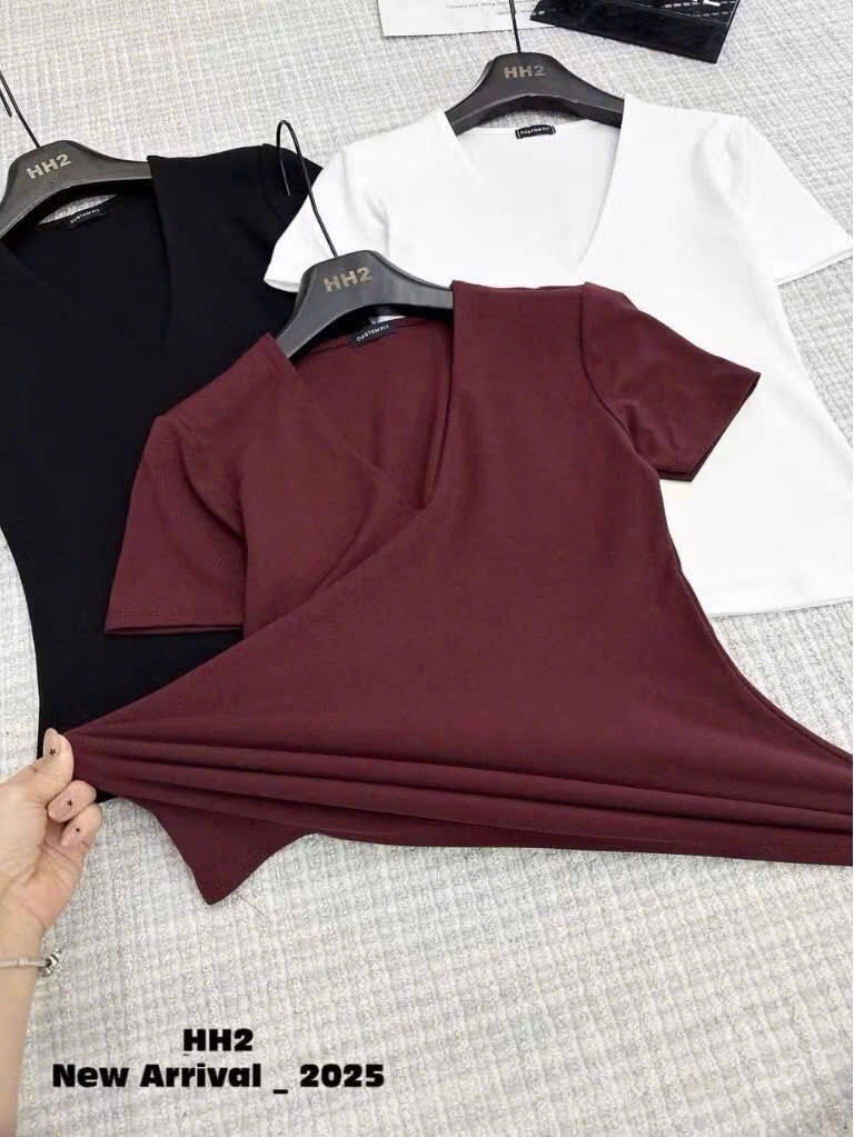 SET 3 ÁO ZIP CỔ TIM ĐEN TRẮNG ĐỎ NỮ