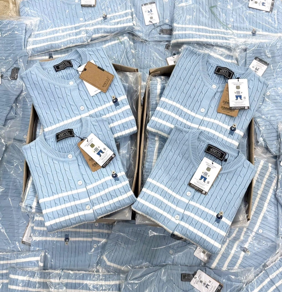 LEN CDG KẺ XANH CỌC TAY