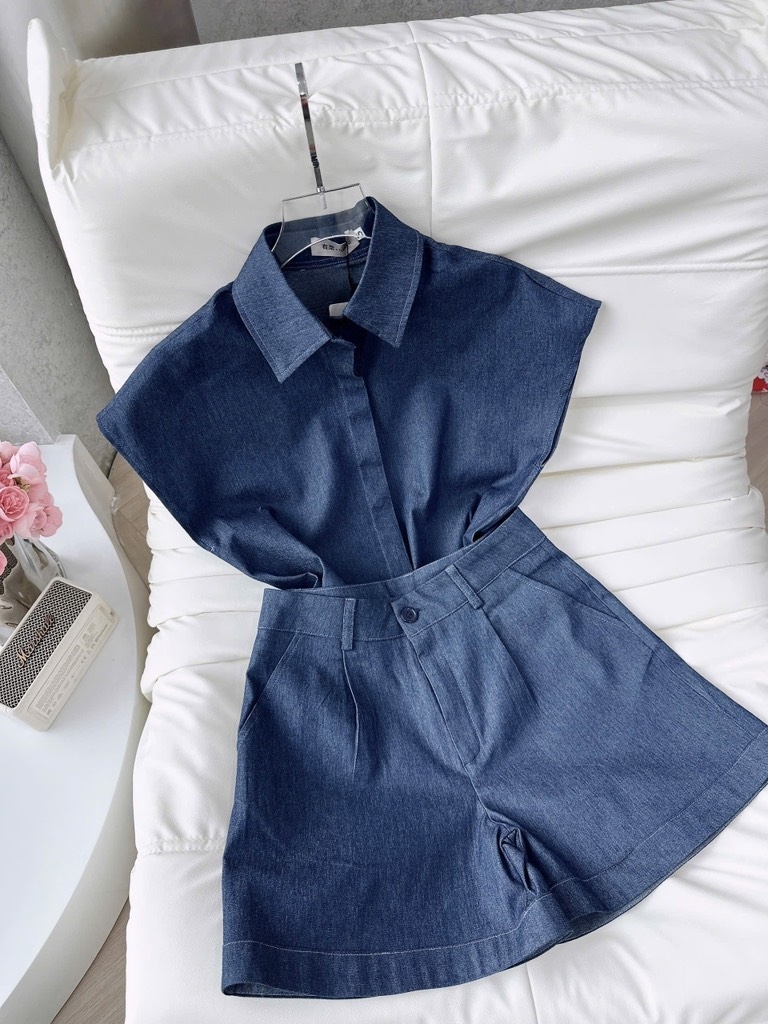 SET BỘ CỘC BÒ GIẤY TAY LIỀN NỮ