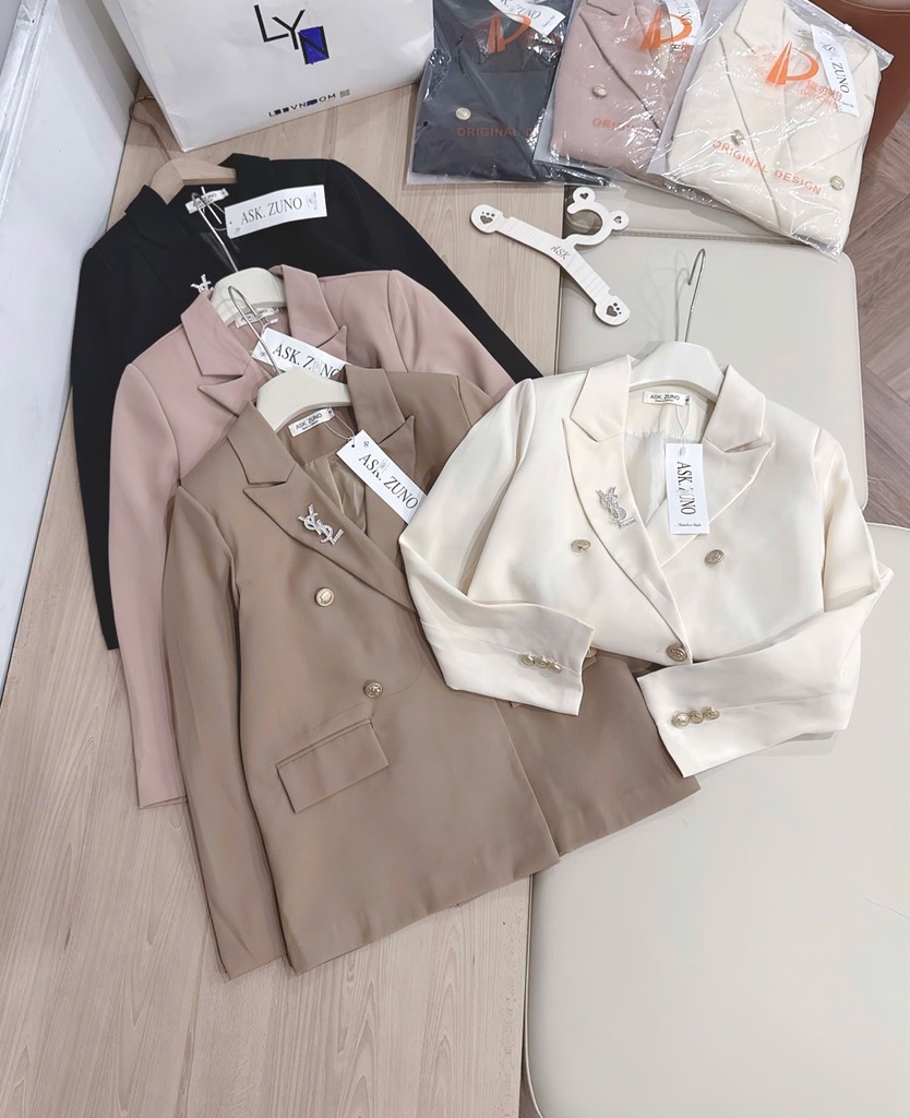 ÁO BLAZER YSL NHIỀU MÀU NỮ THU ĐÔNG