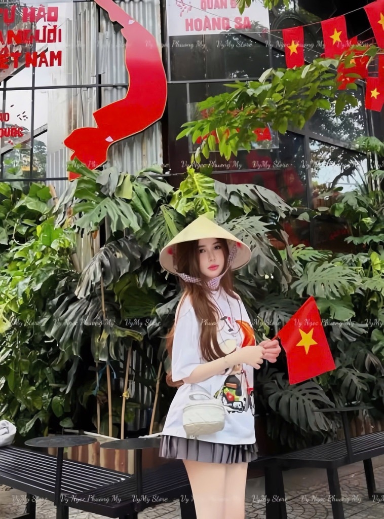 ÁO THUN ILOVE VIỆT NAM NỮ