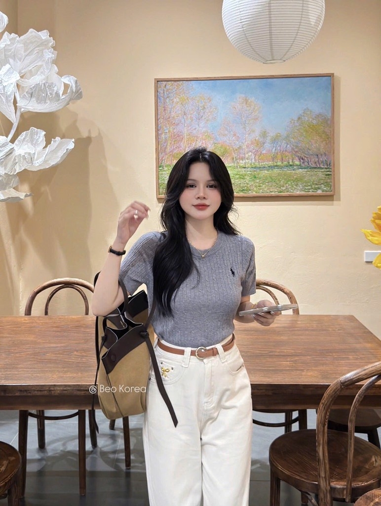 SET ÁO LEN QCCC MIX QUẦN JEAN NỮ