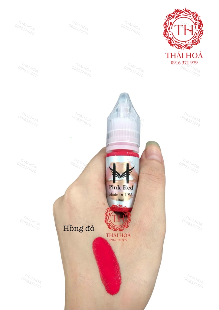 MỰC HOA ĐÀO PINK RED