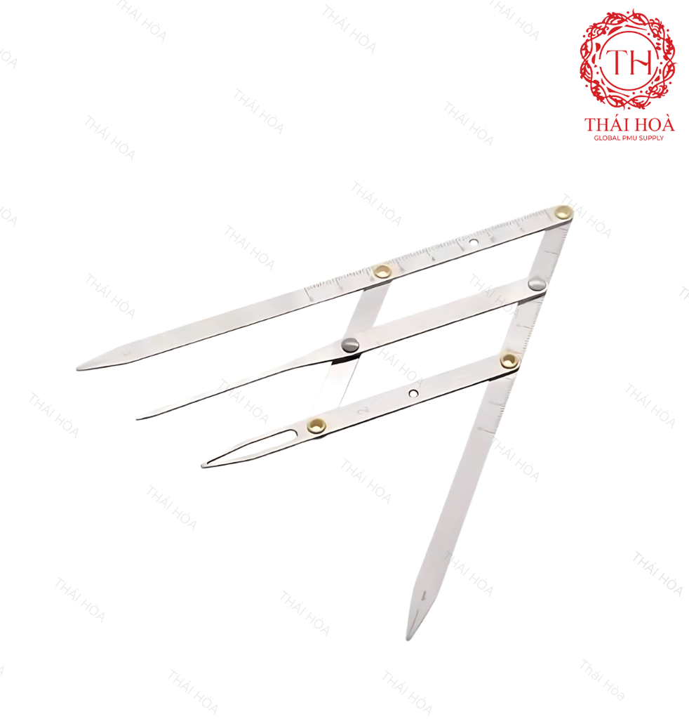 Thước đo mày Fancibrows với hướng dẫn sử dụng chi tiết