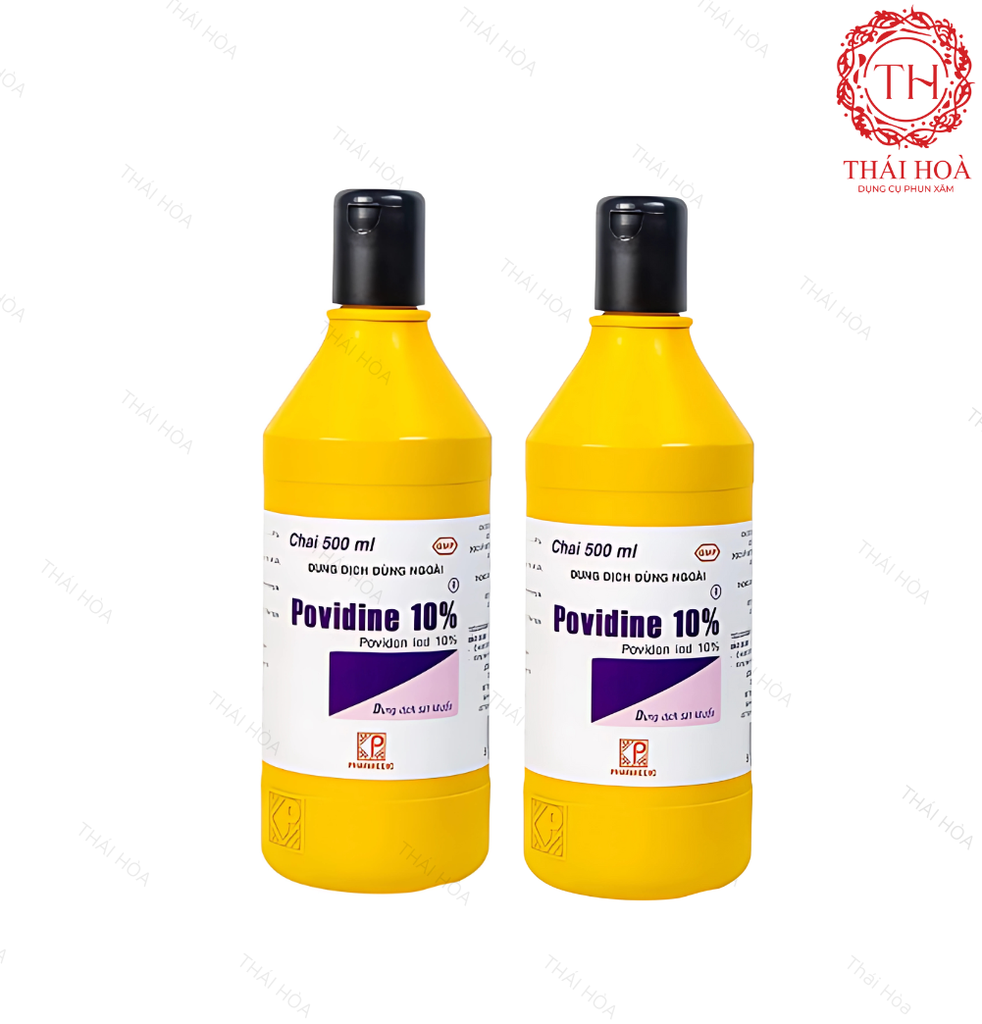 THUỐC TÍM SÁT KHUẨN POVIDINE 10% CHÍNH HÃNG – KHÁNG KHUẨN AN TOÀN CHO DA TRONG PHUN XĂM