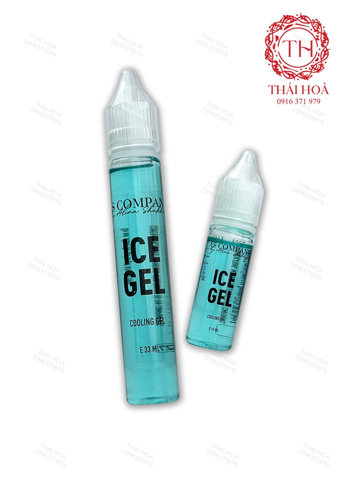 Tê Xanh Nga AS ICE GEL - Tê Trợ Phun Xăm Chính Hãng