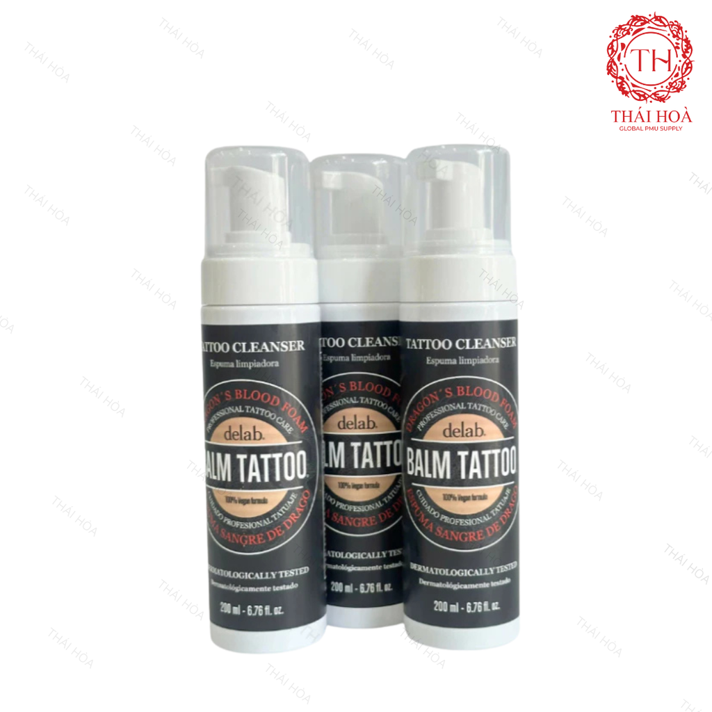DUNG DỊCH VỆ SINH BALM TATTOO CHÍNH HÃNG – LÀM SẠCH HIỆU QUẢ, LÀM DỊU DA SAU PHUN XĂM