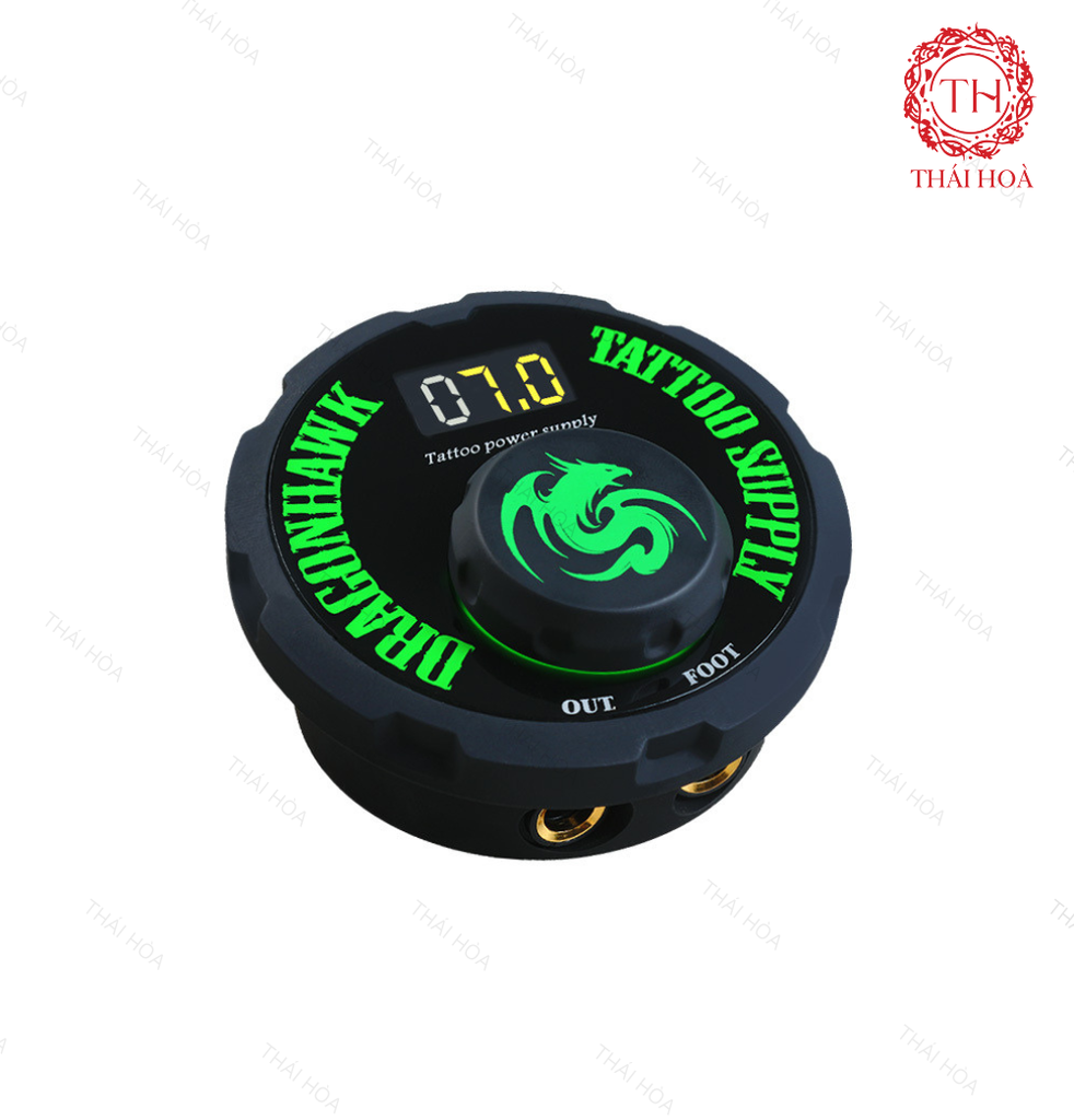 Biến Áp Rồng Dragon Hawk Tattoo Chính Hãng - Nguồn Rồng Ổn Định Cho Máy Phun Xăm