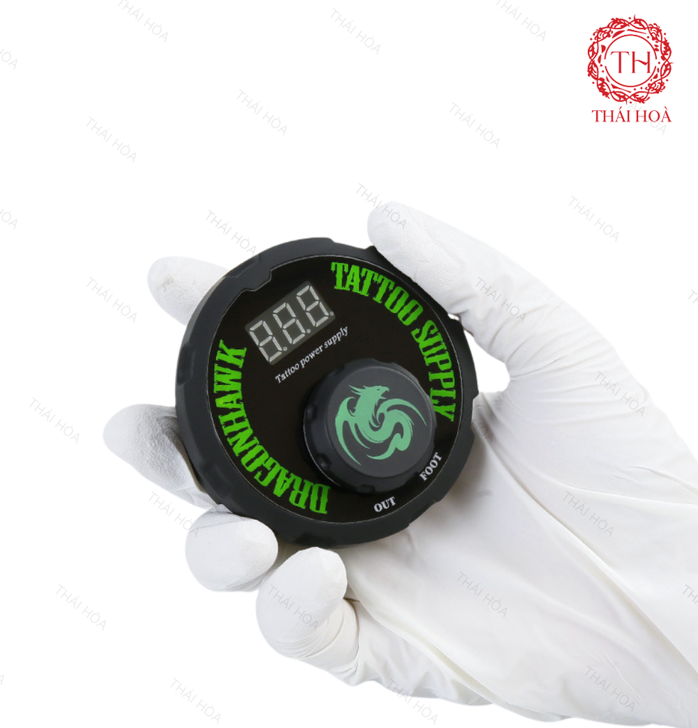 Biến Áp Rồng Dragon Hawk Tattoo Chính Hãng - Nguồn Rồng Ổn Định Cho Máy Phun Xăm