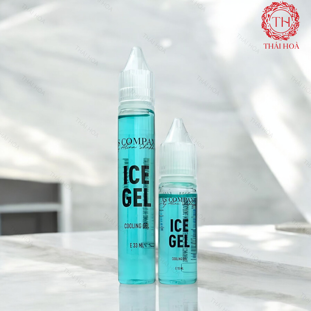 Tê Xanh Nga AS ICE GEL - Tê Trợ Phun Xăm Chính Hãng
