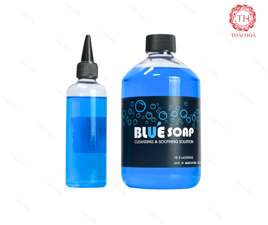Dung Dịch Vệ Sinh Blue Soap - Lau Da Tạo Bọt Sạch Sẽ