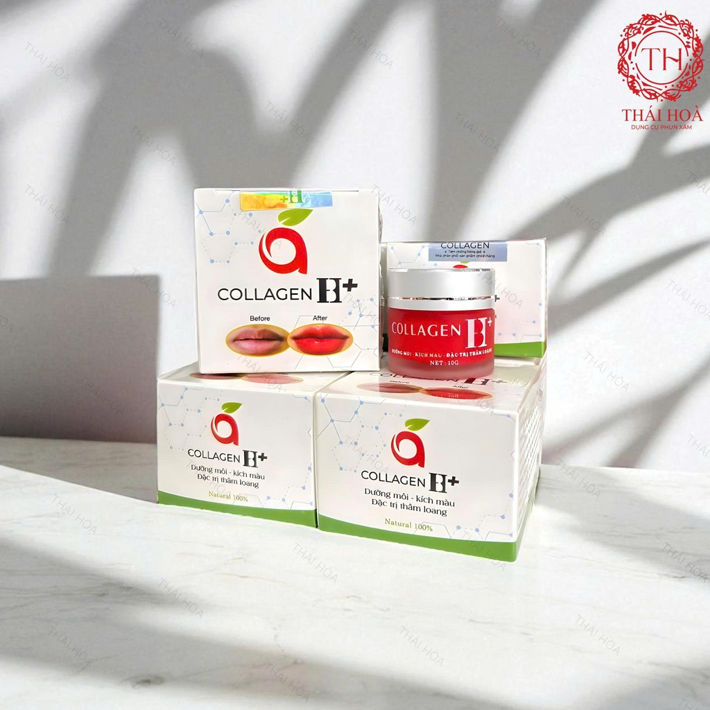 Son Dưỡng COLLAHEN B+ Chính Hãng - Dưỡng Môi, Kích Màu, Hỗ Trợ Giảm Thâm