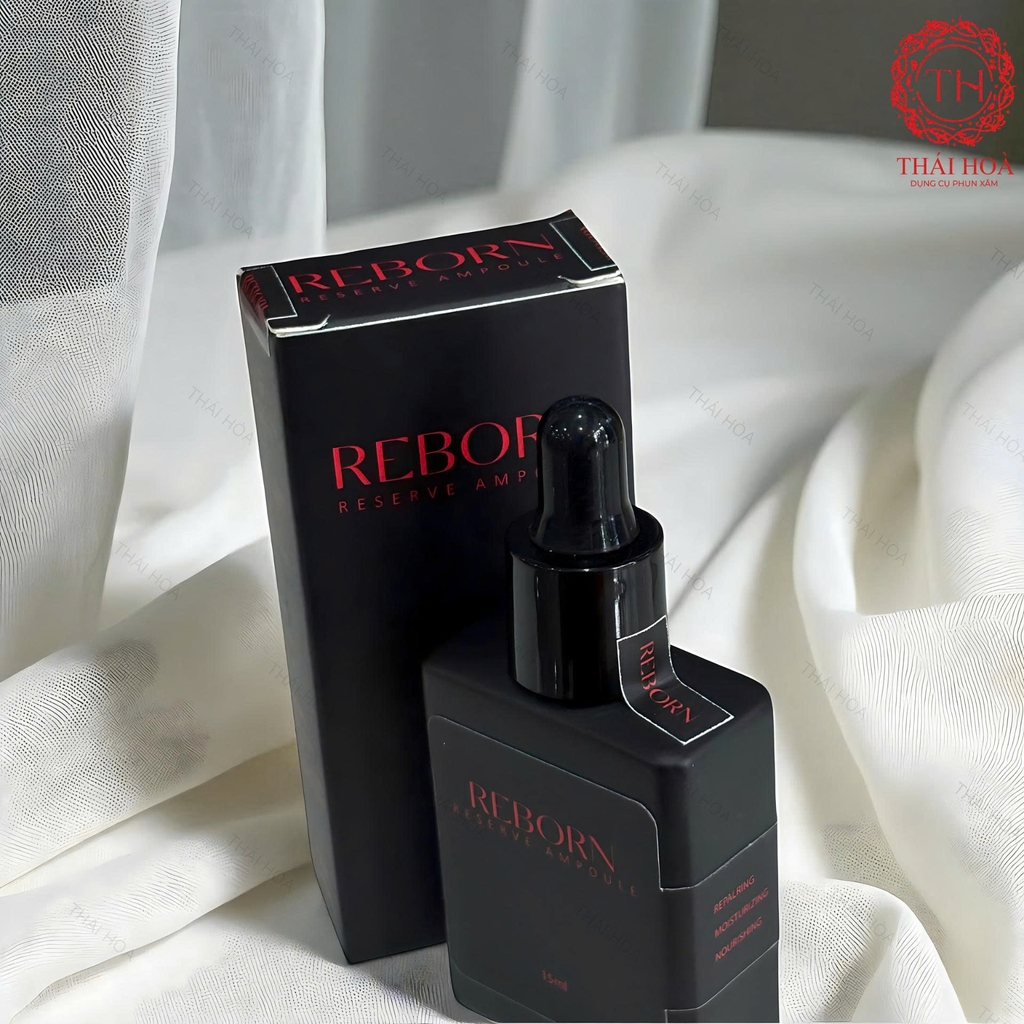 SERUM Dưỡng Reborn Reserve Ampoule 15ml – Phục Hồi & Nuôi Dưỡng Da Sau Phun Xăm