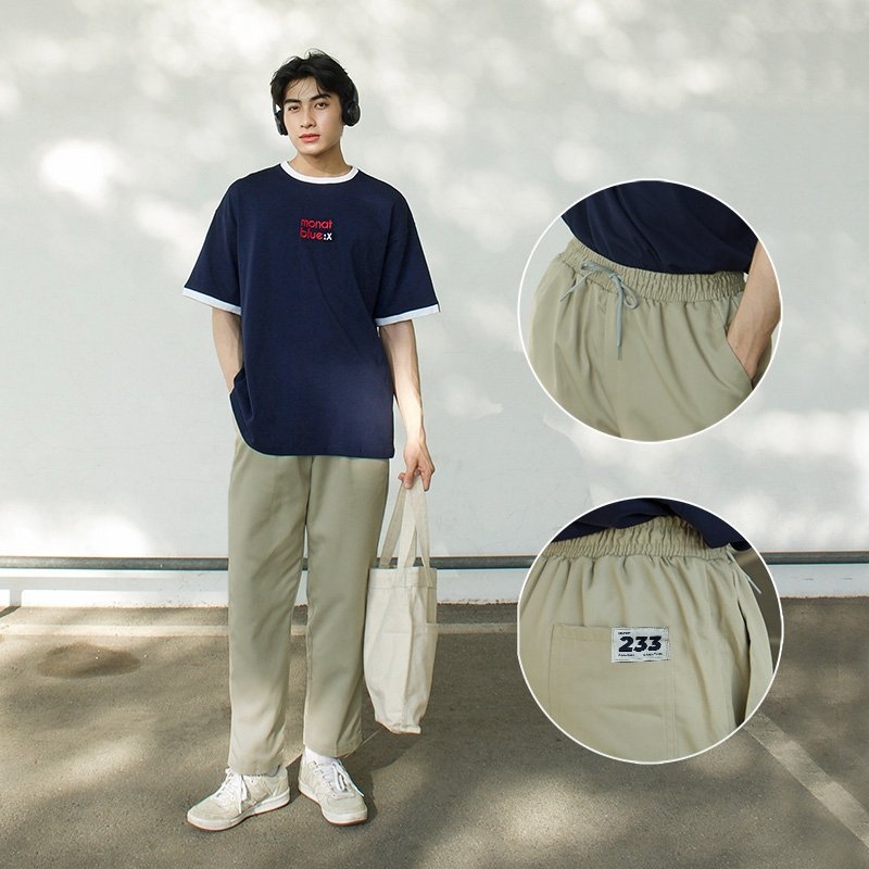 Pants 233 - Quần kaki ống suông