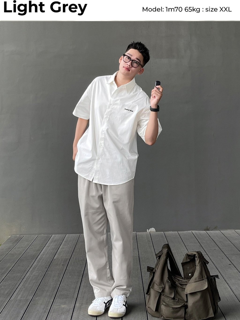 Pants 233 - Quần kaki ống suông