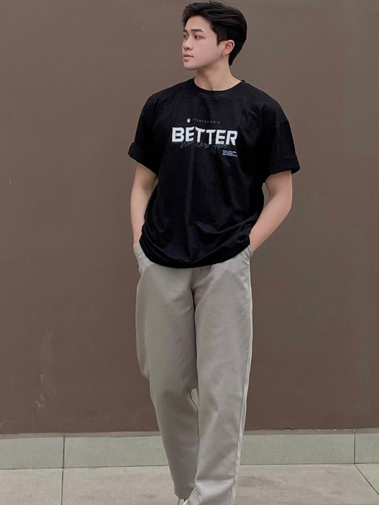 Pants 233 - Quần kaki ống suông