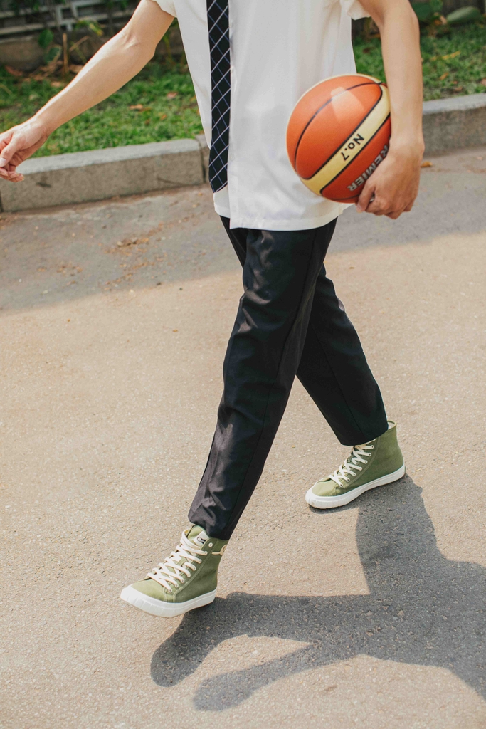 GEN E COLLECTION HIGH TOP - MOSS GREEN - MEN