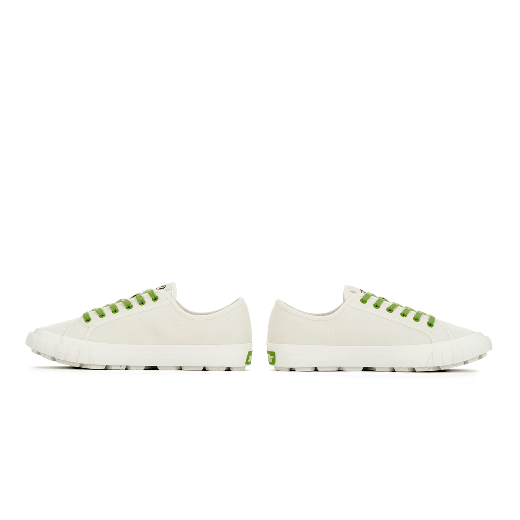 GEN E COLLECTION LOW TOP - VANILLA / GREEN - MEN