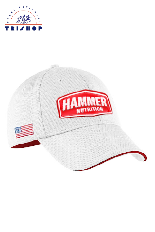 Mũ lưỡi trai màu Trắng Hammer Nutrition
