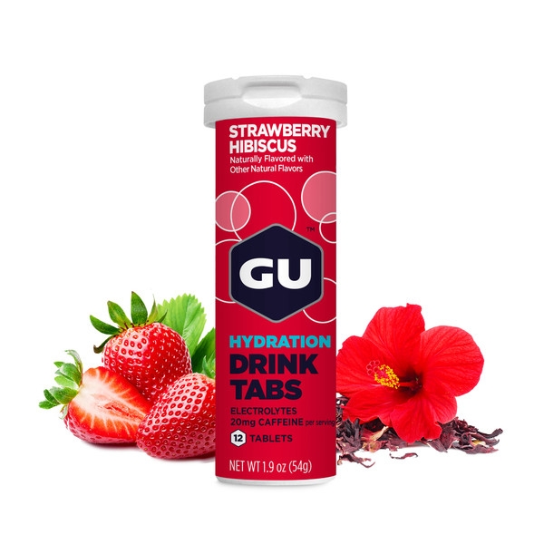 GU Hydration Drink Tabs - Điện Giải Dạng Viên Sủi 12 viên