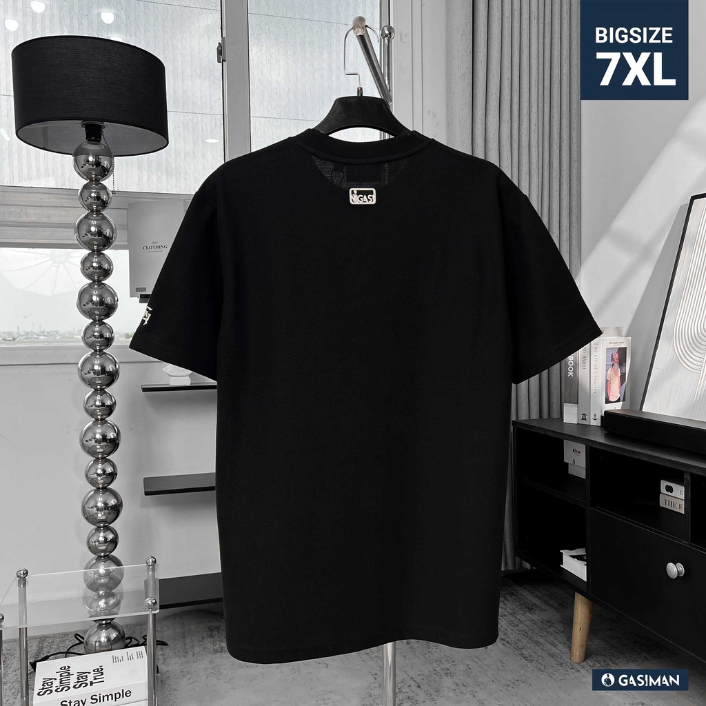 Áo Thun Big size In Sandiego Màu Đen