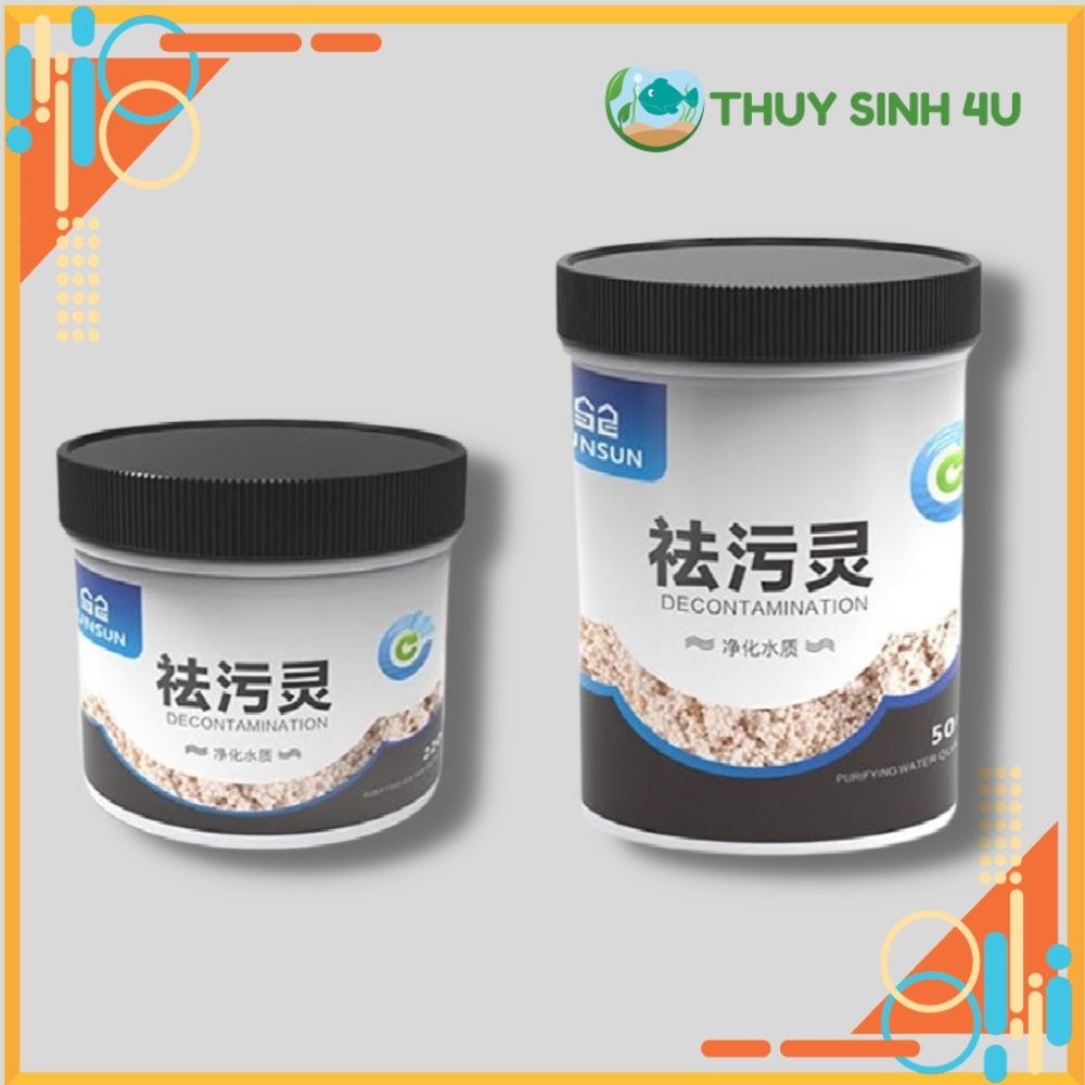 Vật liệu lọc Sunsun Purigen làm trong và khử màu nước bể cá