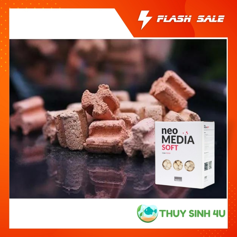 Vật liệu lọc NEO Soft giảm pH cho hồ thủy sinh