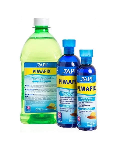 Thuốc API Pimafix chữa bệnh nấm trắng cá, thối vây, thối thân cá cảnh