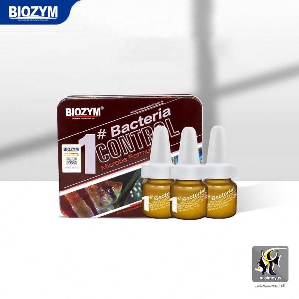 Biozym Bacteria Control - trị nấm cá, an toàn cho hệ vi sinh hồ cá thuỷ sinh