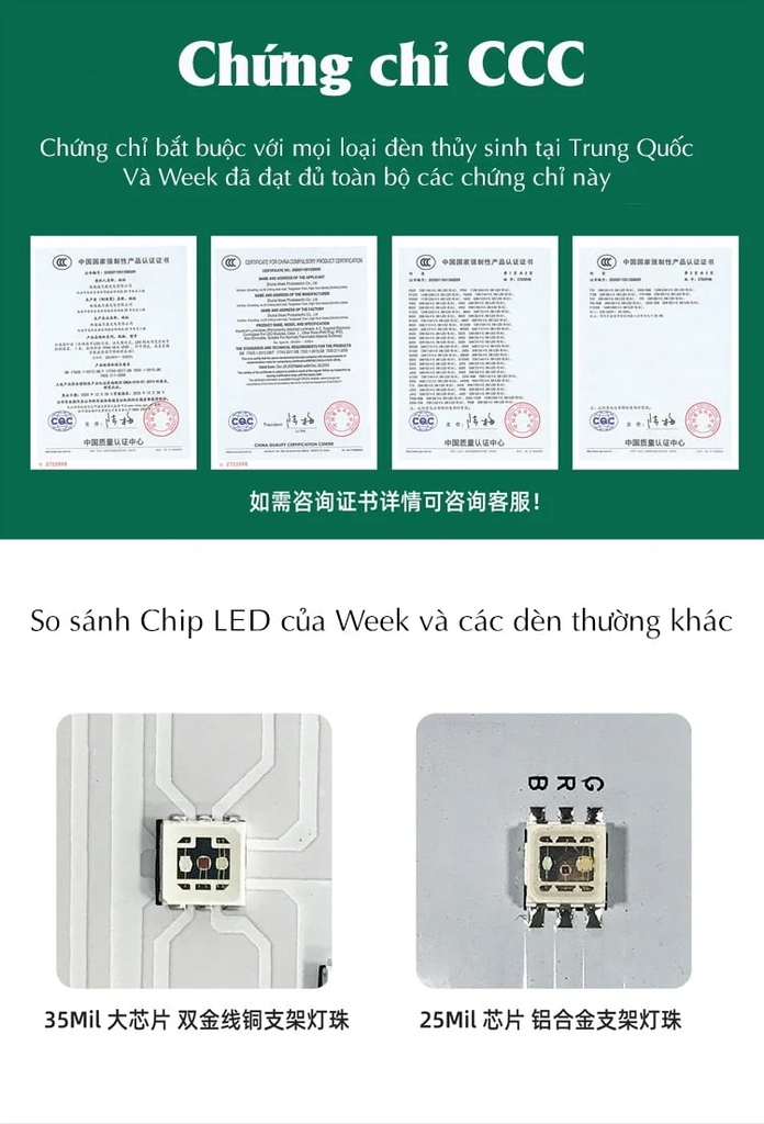 Đèn Week S Series Pro chính hãng