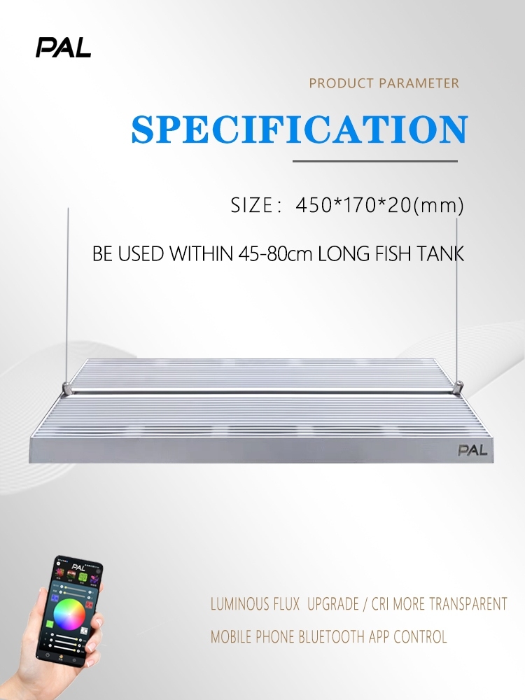 Đèn PAL VIVID RGB cao cấp đánh màu cá và cây cực đẹp