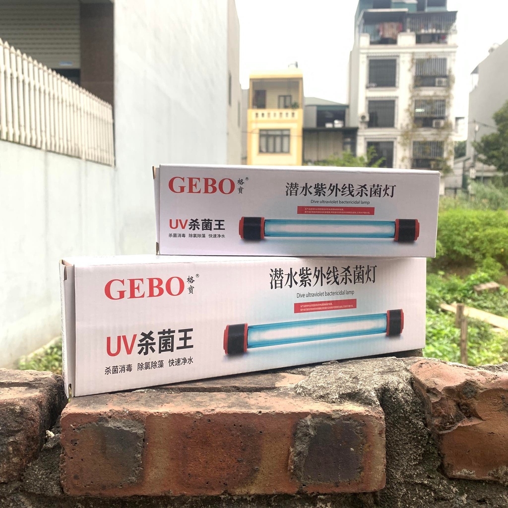 Đèn UV Gebo cho hồ thủy sinh, cá cảnh