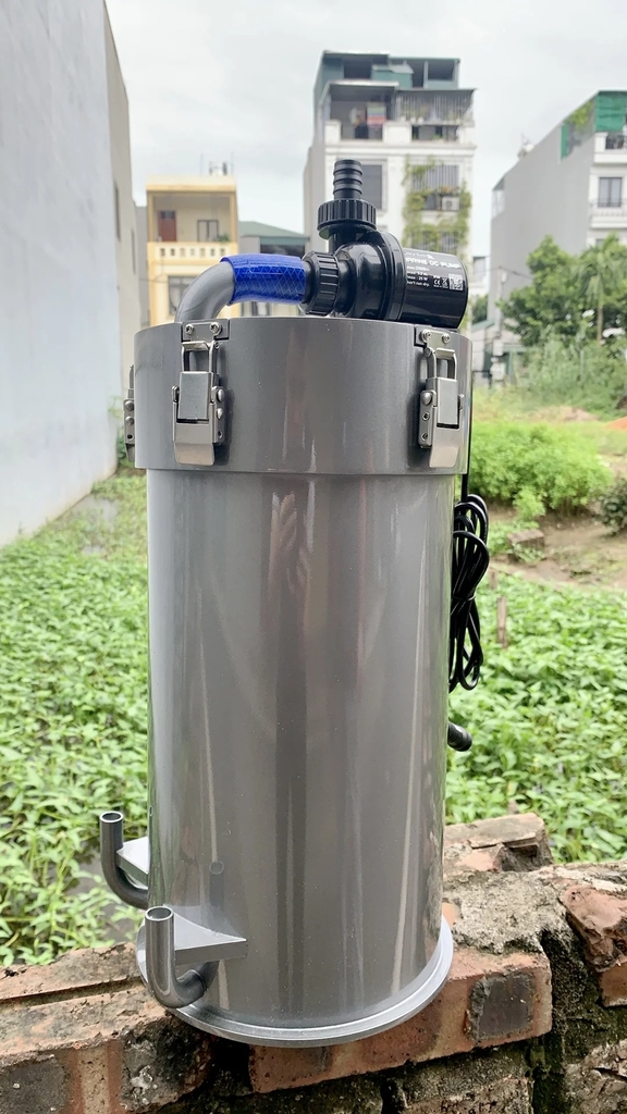 Lọc thùng chế nhựa PVC cao cấp cho bể thủy sinh