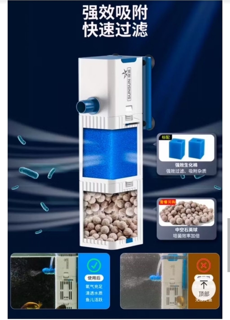 Máy Lọc Chìm Sunsun YQP: Giải Pháp Toàn Diện Cho Bể Cá Cảnh Luôn Sạch Trong