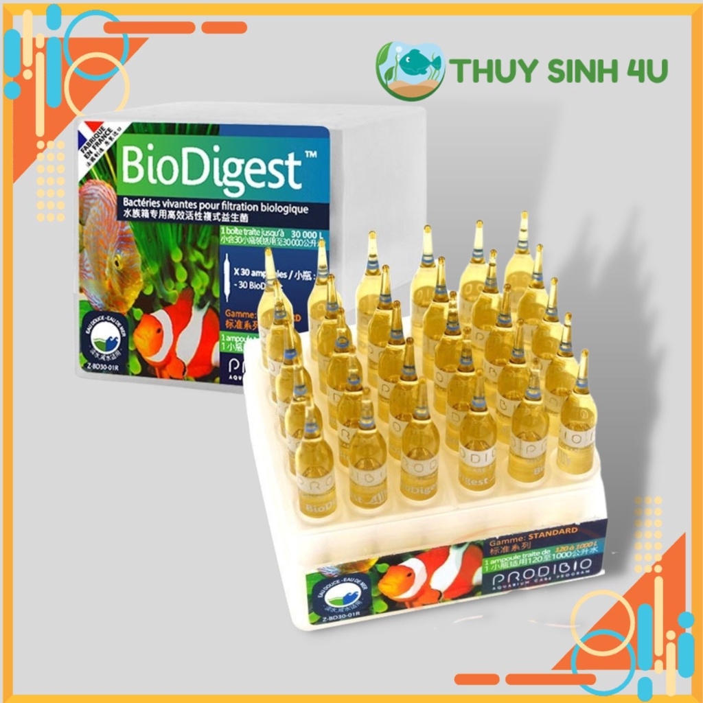 Vi Sinh Sống ProDibio Bio Digest (ống) - hàng Pháp