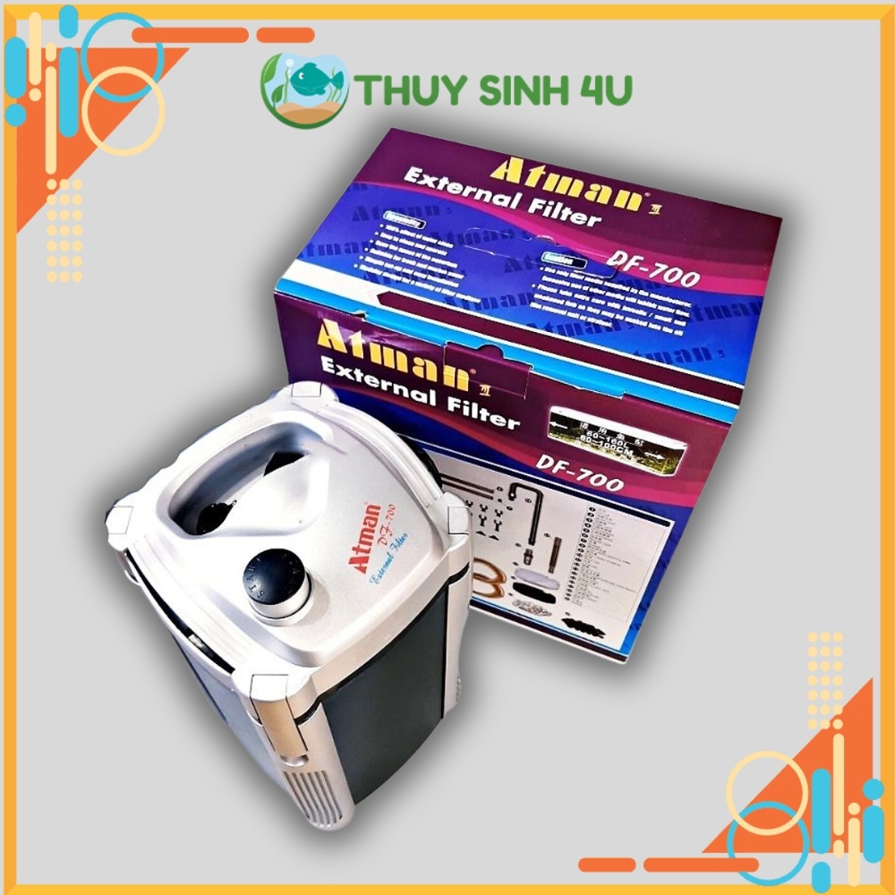 Lọc thùng Atman DF 700 cho bể thủy sinh 60 - 70cm