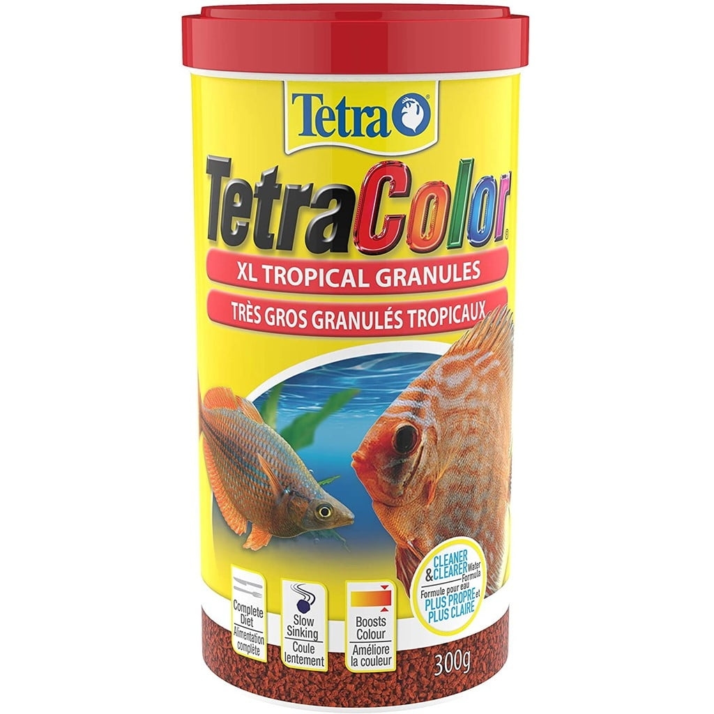 Thức ăn Tetra Color Tropical Granules (Hạt Đỏ - Vàng) nguyên hộp 300g