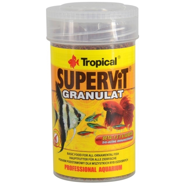 Thức ăn cá cảnh Tropical Supervit Granulat hàng chiết 100g