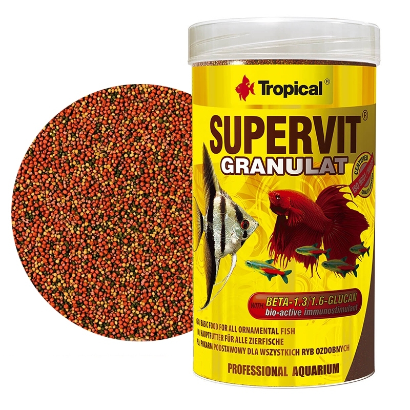 Thức ăn cá cảnh Tropical Supervit Granulat hàng chiết 100g