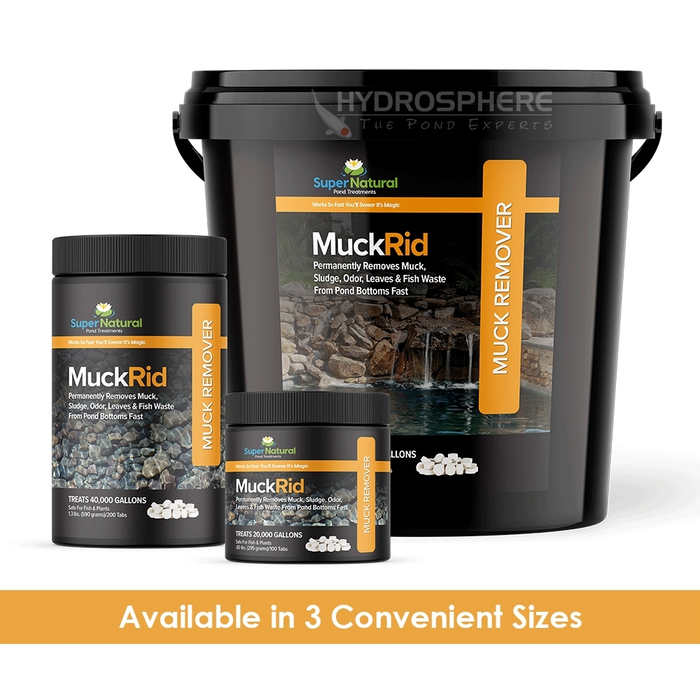 Vi sinh dị dưỡng Muckrid - Xử lý 17,99cm phân cá, thức ăn thừa, mùn hữu cơ