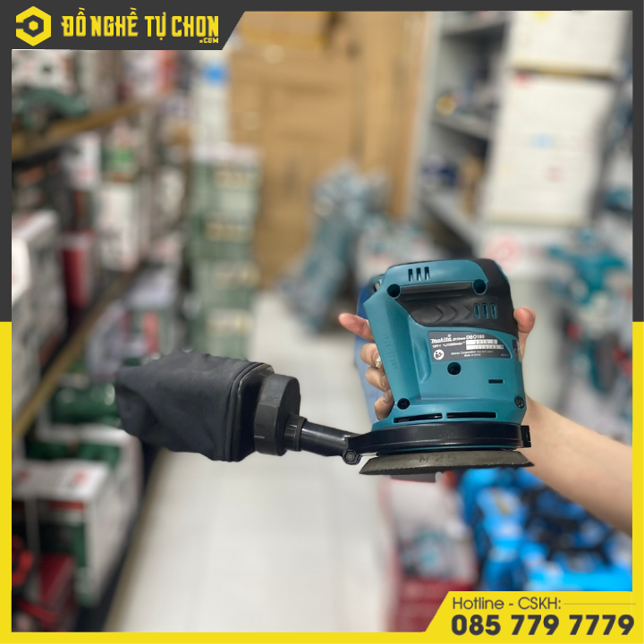 Máy Chà Nhám Quỹ Đạo Tròn Dùng Pin (18V) MAKITA DBO180Z