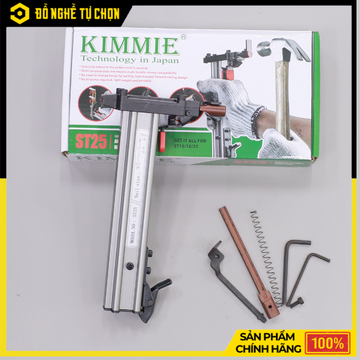 Dụng Cụ Đóng Đinh Bê Tông ST25 – Hỗ Trợ Đóng ST18 & ST25 – Có Lò Xo Tự Rút – Hàng Chính Hãng Có VAT