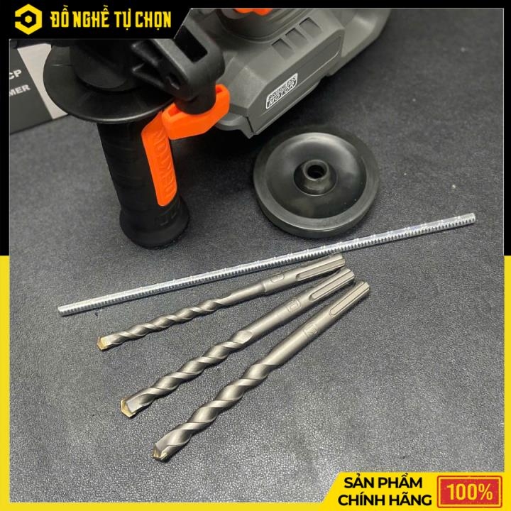 Máy Khoan Búa Pin Dekton M21-RH2603CP – Động Cơ Không Chổi Than – Lực Đập 2.6J – Đầu Kẹp SDS Plus – Hàng Chính Hãng Có VAT