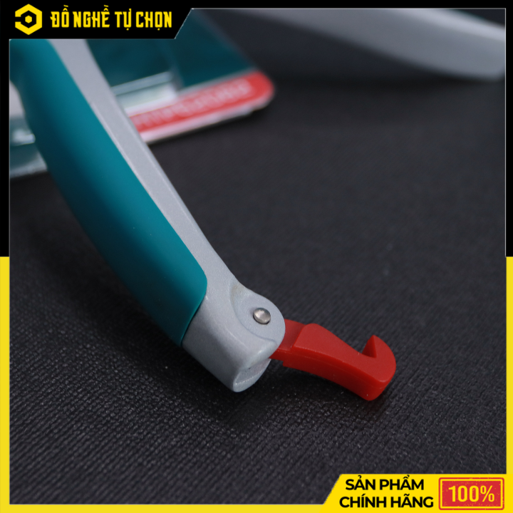 Kéo Cắt Tỉa Cành TOTAL THTP62082 – 8” (205mm) – Lưỡi Carbon Mạ Crôm – Tay Cầm Nhôm TPR – Bền Sắc, Cắt Êm Tay – Hàng Chính Hãng Có VAT