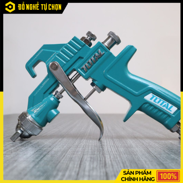 Súng phun sơn TAT10402 – Đầu phun 1.5mm, bình 400cc, phun mịn , đều màu - Hàng Chính Hãng Có VAT
