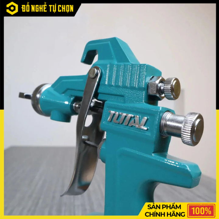 Súng phun sơn TAT10402 – Đầu phun 1.5mm, bình 400cc, phun mịn , đều màu - Hàng Chính Hãng Có VAT