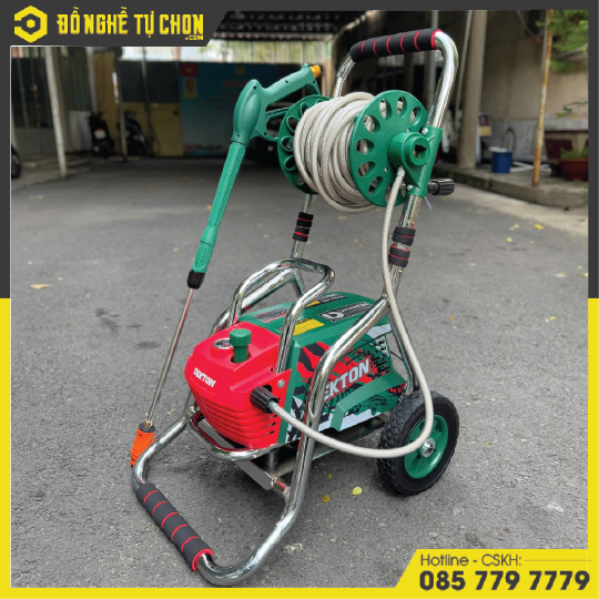 Máy xịt rửa xe (Máy phun bắn tia nước áp lực cao), hiệu DEKTON, Model: DK-CWR3001PROMAX