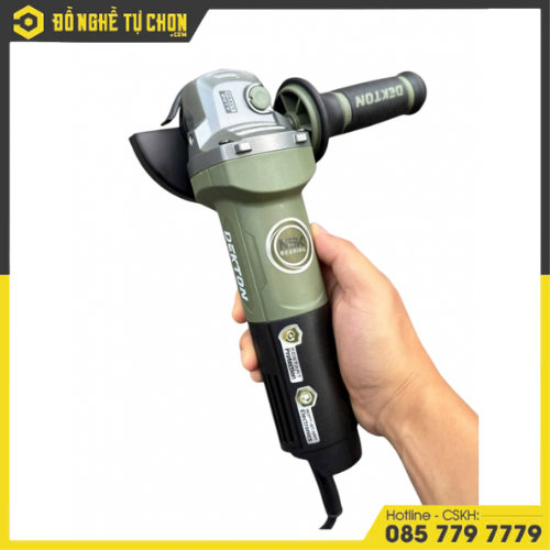 Máy Mài Đá Cầm Tay DEKTON DK-AG901XR – 900W – Công Tắc Đuôi – Khởi Động Mềm – Chống Tự Khởi Động Lại – Hàng Chính Hãng có VAT