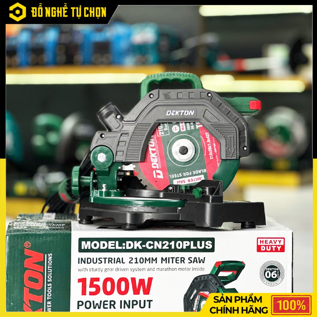 Máy cắt kim loại đặt cố định (loại cắt đứt) hiệu DEKTON, Model: DK-CN210PLUS