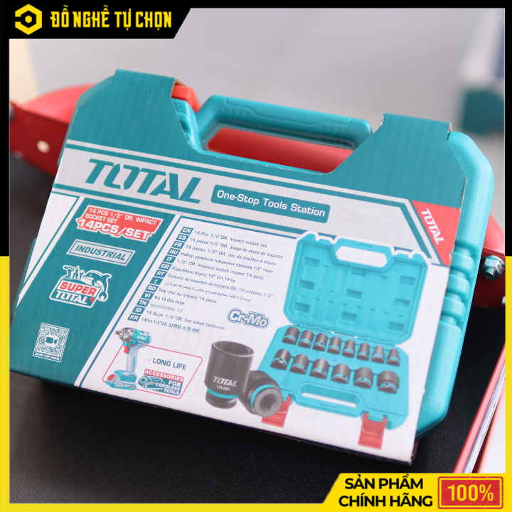 Bộ 14 Đầu Tuýp 1/2